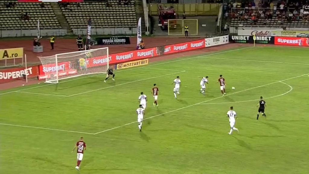 FC Argeș – Rapid 0-1 / Giuleștenii, victorioși și în teren, și în tribune