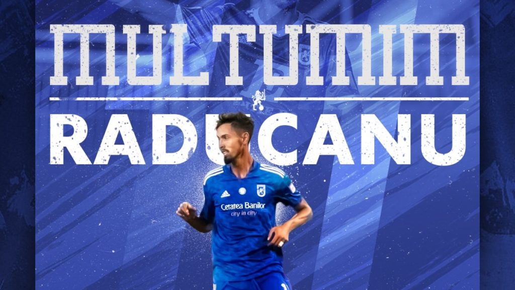 Liga 1 / FCU Craiova l-a pus pe liber pe Robert Răducanu