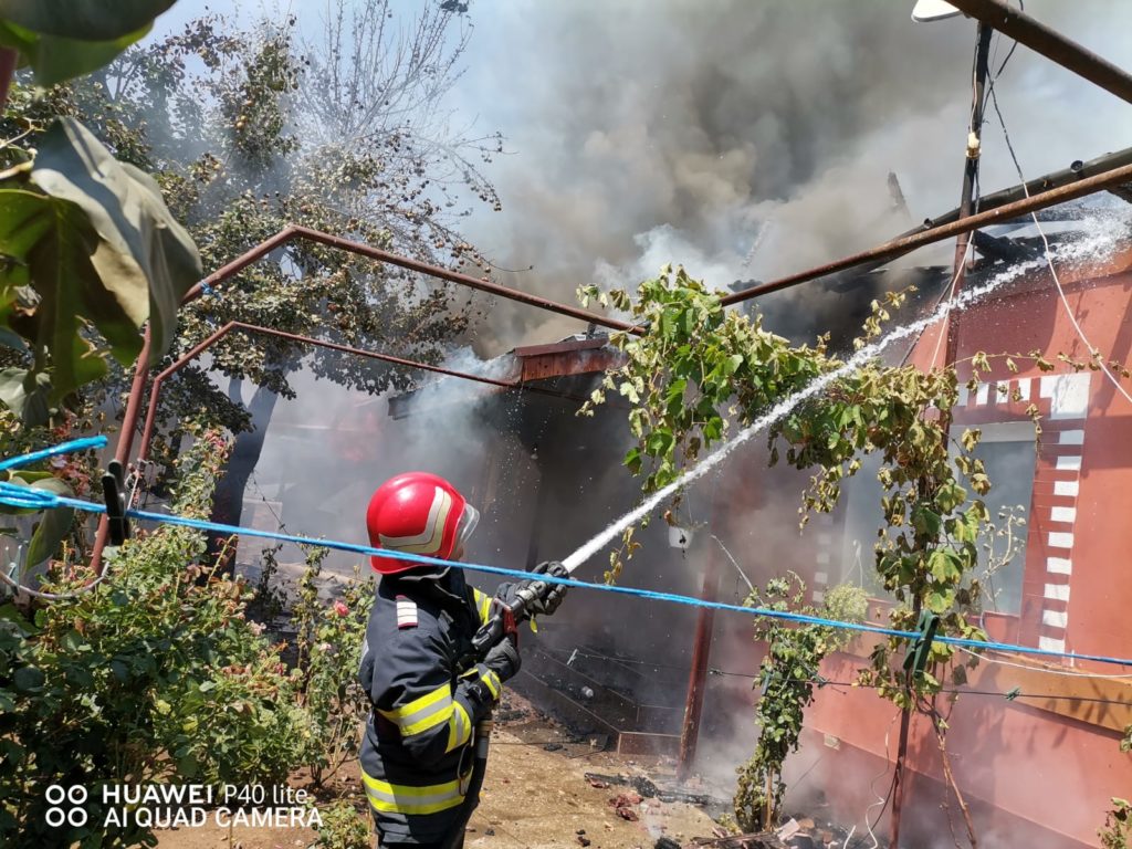 Dolj: Incendiu la o gospodărie din Drănic