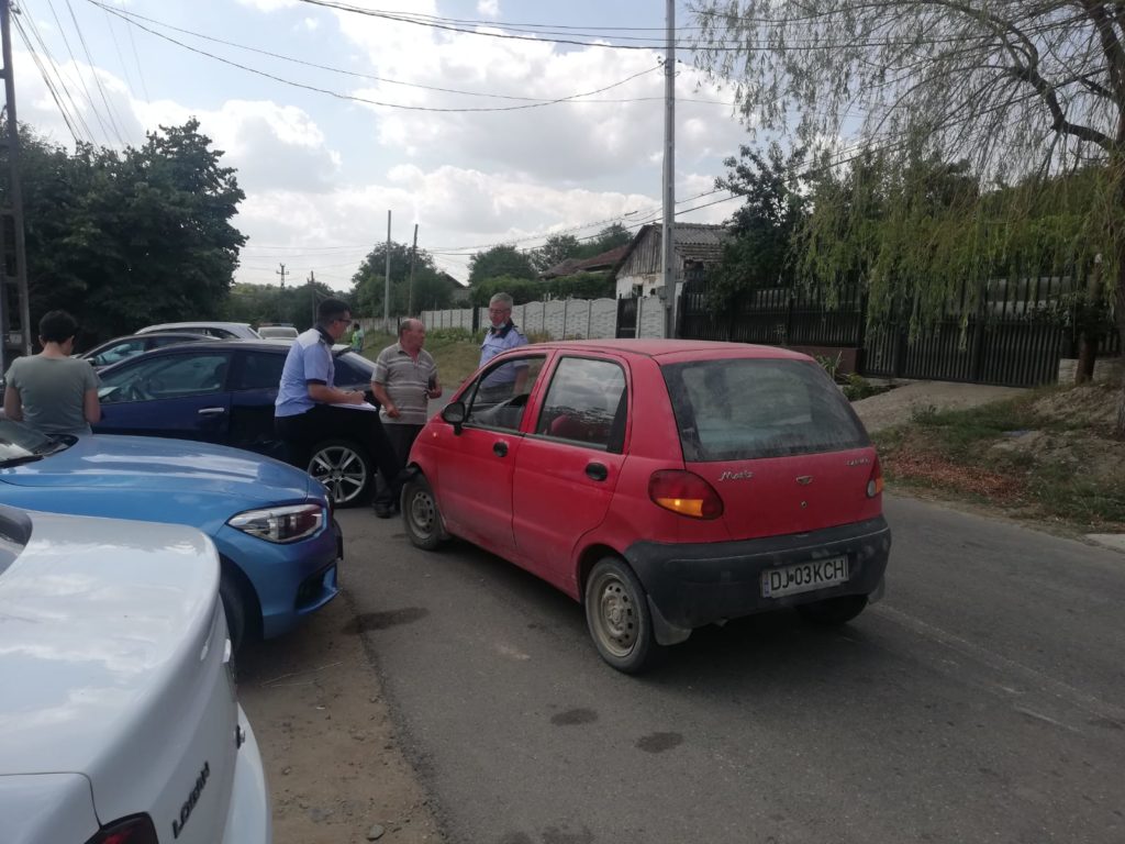 Accident pe DJ 552E, la Leamna de Sus. Trei copii au ajuns la spital