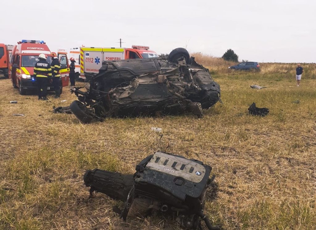 Olt:Tânăr mort în urma unui accident rutier care a avut loc în comuna Brebeni