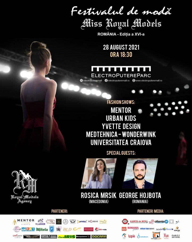 Festivalul de modă Miss Royal Models România, ediţia aXVI-a