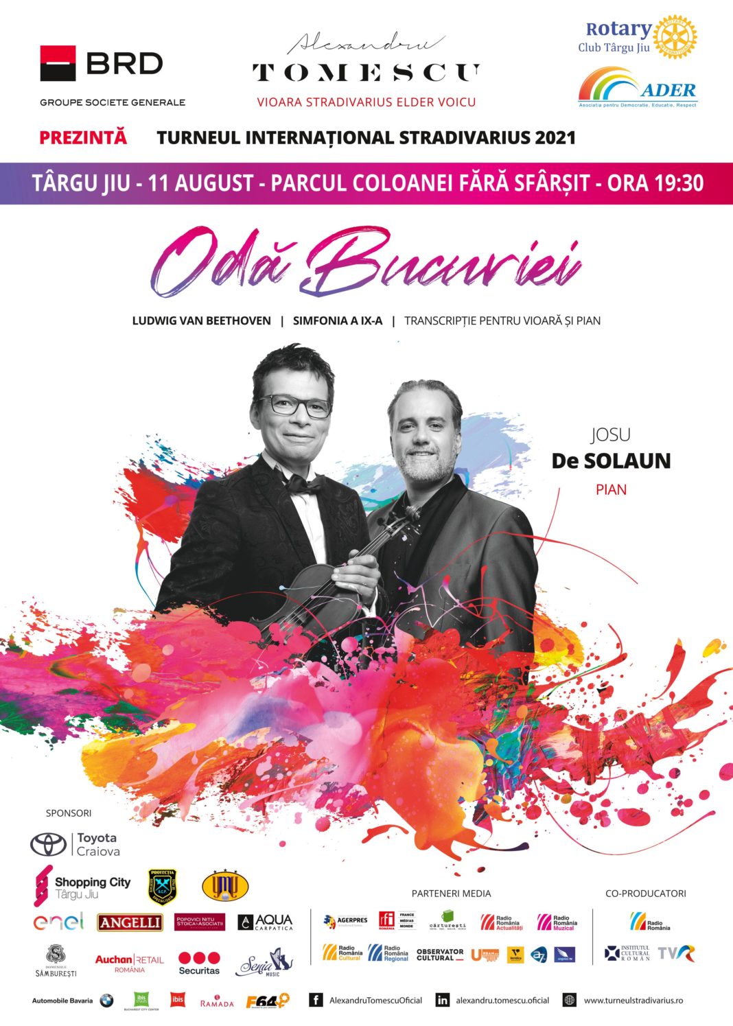 Turneul are loc pe 11 august