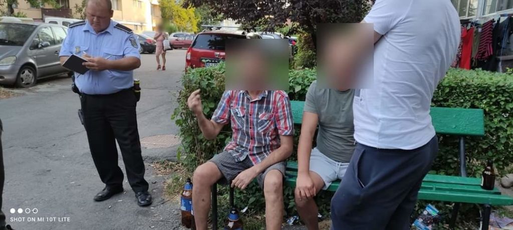 Târgu Jiu: Opt amenzi aplicate pentru consum de alcool în public
