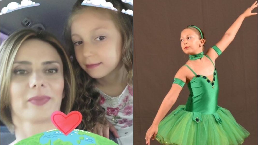 Alexia, feţita de 13 ani rănită în accidentul de la Urişor, Cluj în urma impactului dintre un microbuz şi un tren a plecat spre cer să fie alături de mama ei