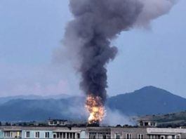 Un muncitor a murit carbonizat în explozia de la depozitul de artificii Zărneşti