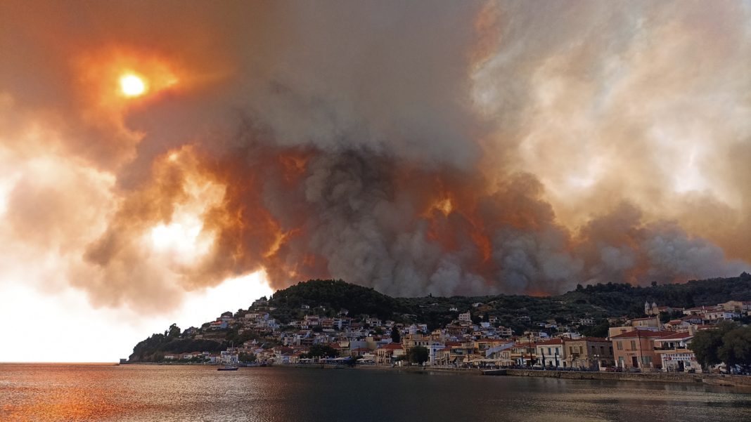 Grecia, devastată de incendii pentru a 11 zi consecutiv