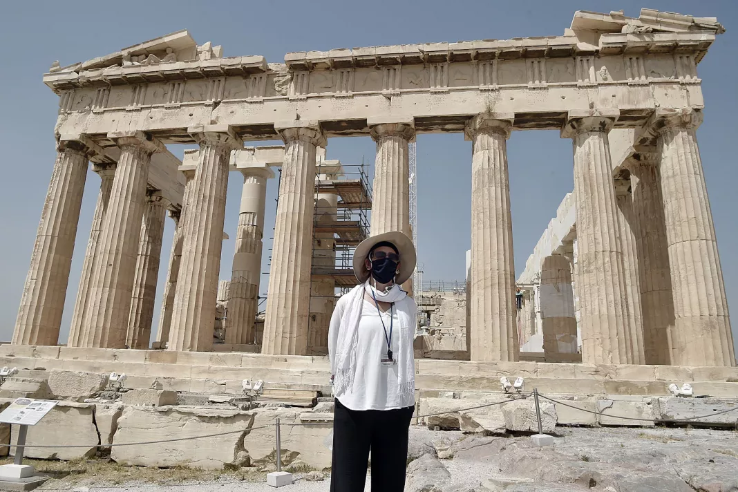 Acropole și celelalte monumente arheologice în aer liber din Grecia au fost închise