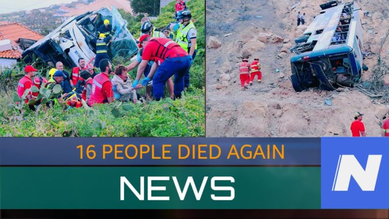 (VIDEO) Peru: 16 mineri morți într-un accident de autobuz