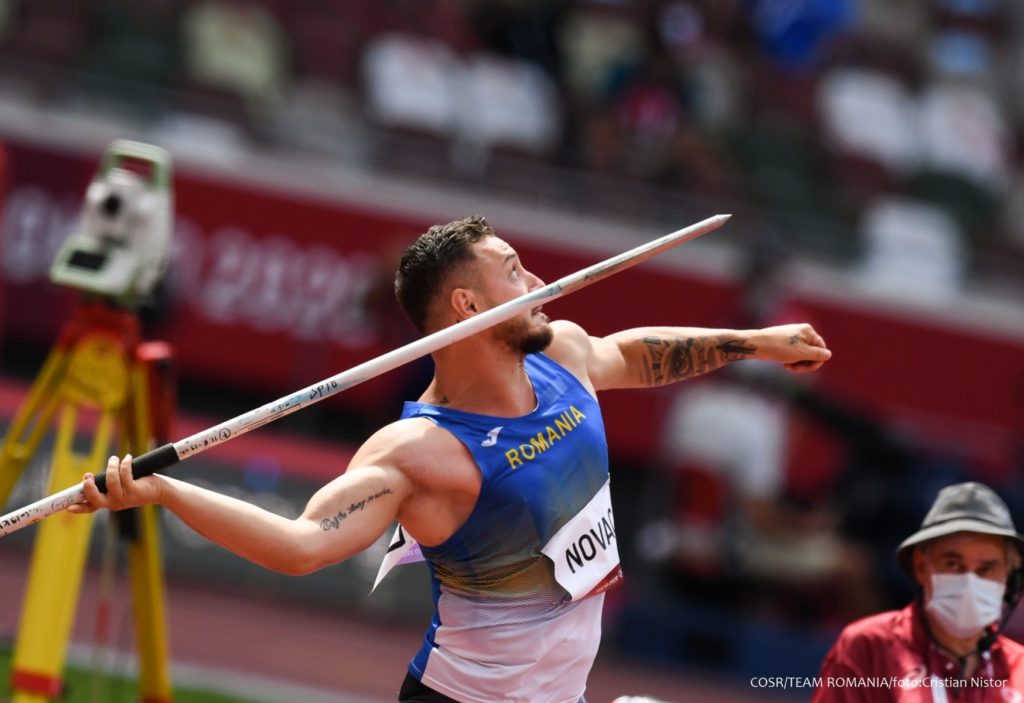 Atletism / Alexandru Novac luptă pentru medalie în finala de aruncare a suliţei