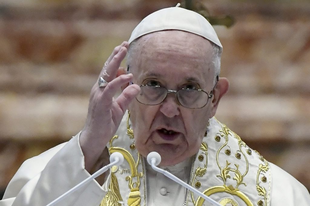 Papa Francisc, apel către oameni să se vaccineze anti-COVID
