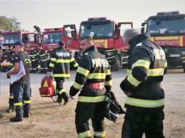 România trimite 77 de pompieri să ajute la stingerea incendiilor din Franța