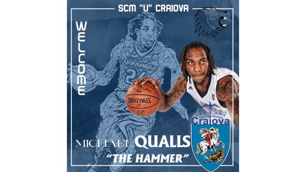 Michael Qualls, al 8-lea jucător care ajunge în Bănie. SCMU Craiova face echipă tare