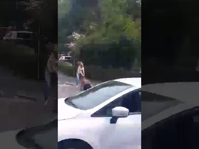 (VIDEO) Bătaie în plină stradă în Târgu Jiu