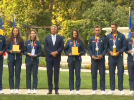 Sportivii medaliaţi la JO de la Tokyo, decoraţi de preşedintele Iohannis