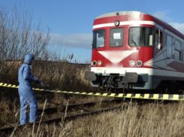 Un bărbat a murit după ce a fost lovit de tren