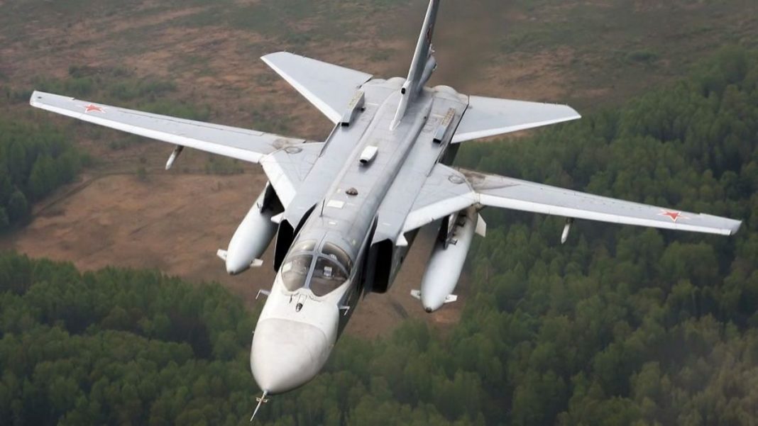 Un bombardier Su-24 s-a prăbușit la scurt timp după decolare, în Rusia