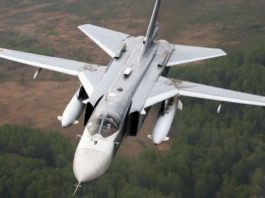 Un bombardier Su-24 s-a prăbușit la scurt timp după decolare, în Rusia