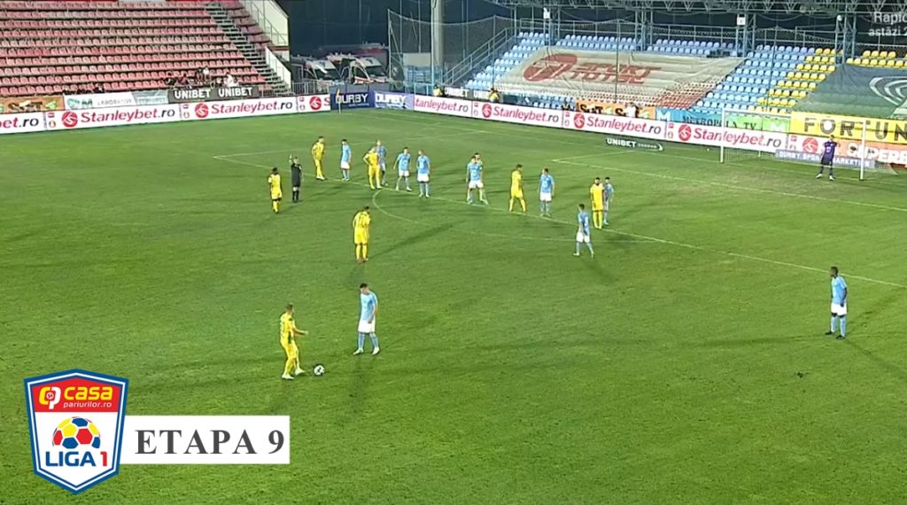 Liga 1 / FC Voluntari – CS Mioveni 4-0. Ilfovenii s-au descătușat în repriza secundă