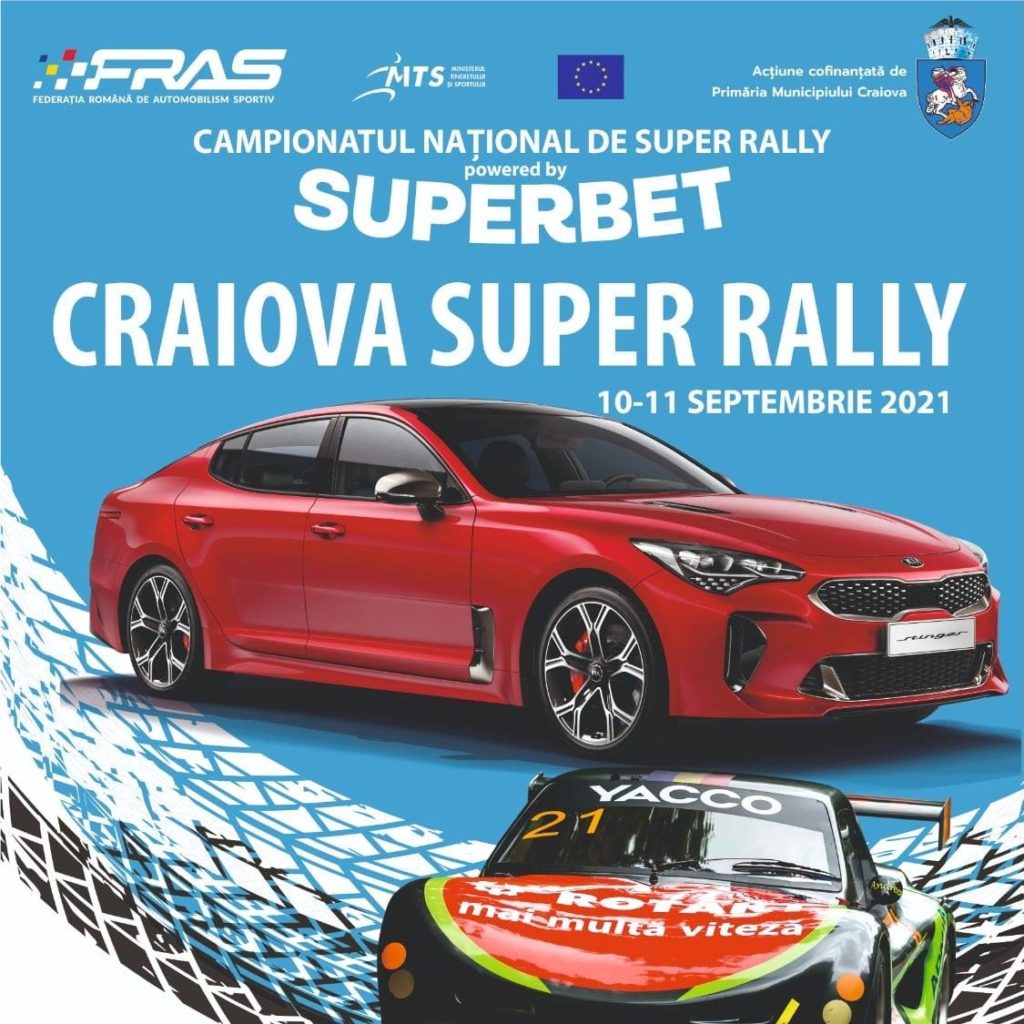 Restricții de circulație în Craiova pe durata  Campionatului Național de Super Rally 2021