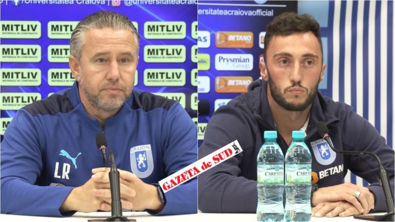 FCU – „U“ Craiova / Reghecampf şi Pigliacelli vor punctele şi spectatorii în tribune