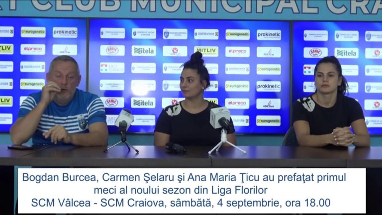 SCM Craiova, în faţa celui de-al doilea duel cu Vâlcea