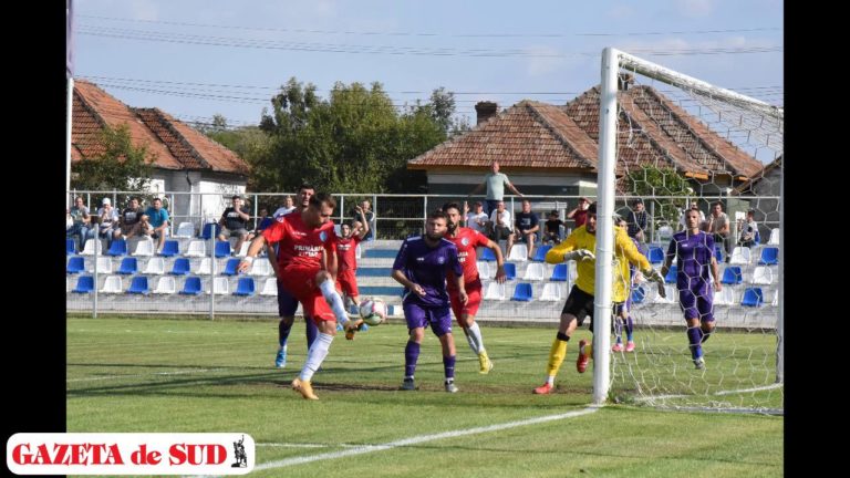 Liga 3 / CSO Filiași – Vedița Colonești 4-0, în imagini. Vezi situația la zi din seria 6!