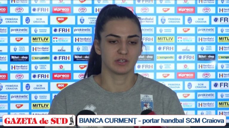 Bianca Curmenţ: „Dacă nu suntem constante în evoluţie, nu vom putea câştiga“