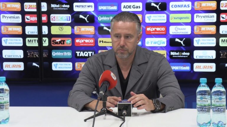 „U“ Craiova – Sepsi 1-1 / Reghecampf: „Păcat de rezultat, jocul mă mulțumește“ (VIDEO)