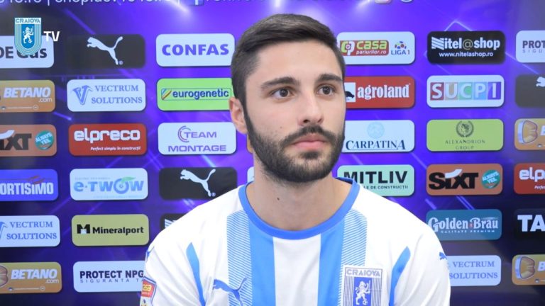 Liga 1 / Universitatea Craiova a oficializat cooptarea lui Ante Roguljic. Vezi ce a declarat croatul! (VIDEO)