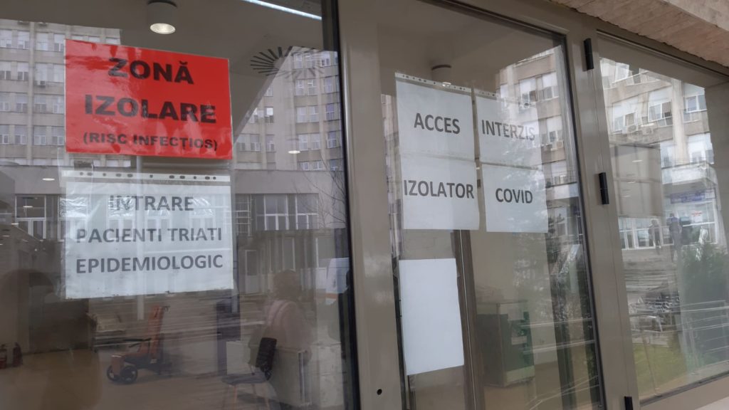 Covid Dolj: Internările la Infecţioase au crescut cu 40% în 2 zile. Un singur loc liber la ATI
