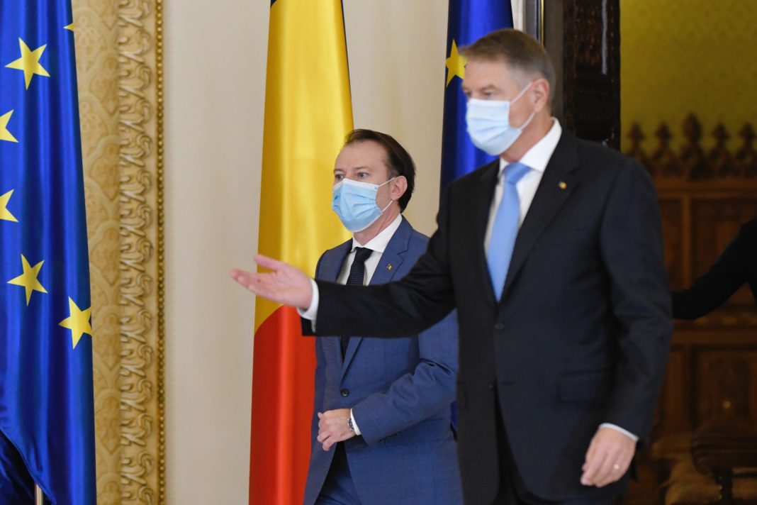 Președintele Klaus Iohannis l-a chemat luni pe premierul Florin Cîțu la Cotroceni (ANDREEA ALEXANDRU / MEDIAFAX FOTO)