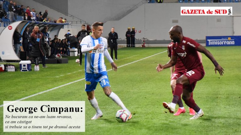 George Cîmpanu: „Orice trofeu pus pe masă este un obiectiv pentru Universitatea Craiova“ (VIDEO)
