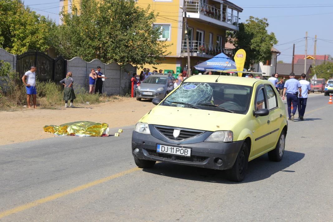 Un bărbat, accidentat mortal la Bădoși