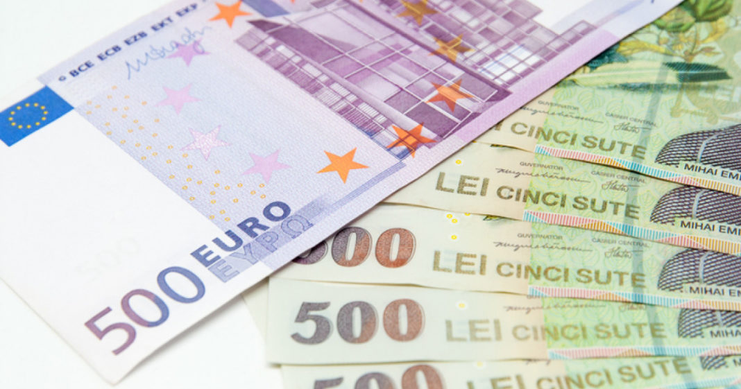 Euro, un nou maxim istoric în raport cu leul