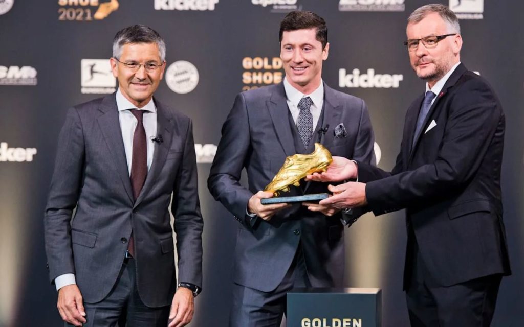Robert Lewandowski a primit „Gheata de Aur“: „Sunt foarte mândru!“