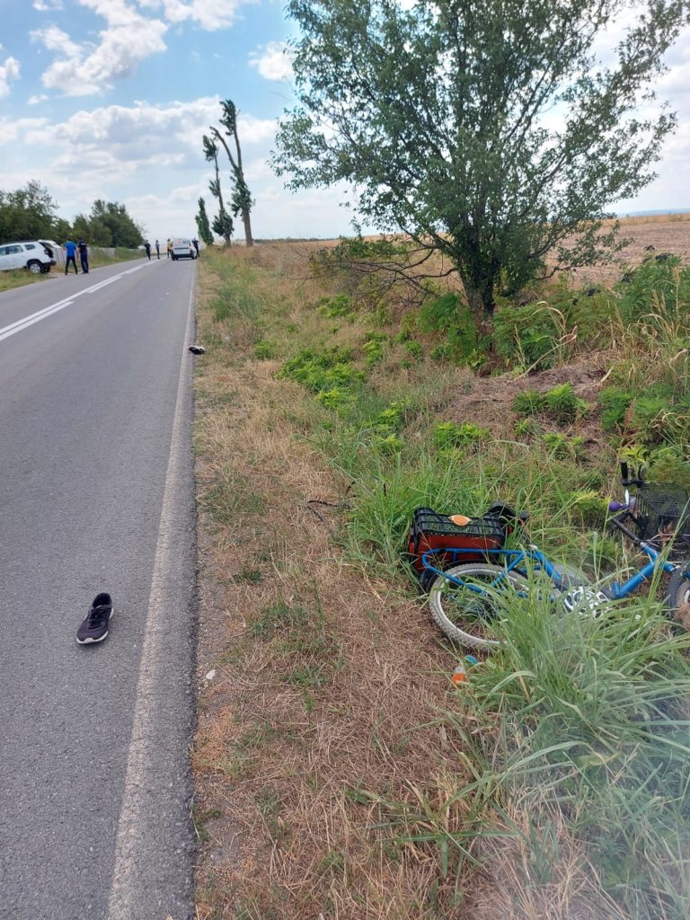 Dolj: Biciclist mort în urma unui accident rutier