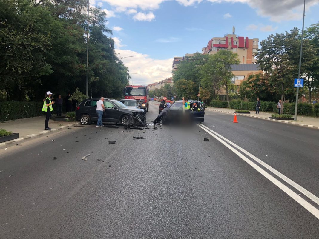 Accident cu cinci victime, dintre care trei copii, la Râmnicu Vâlcea