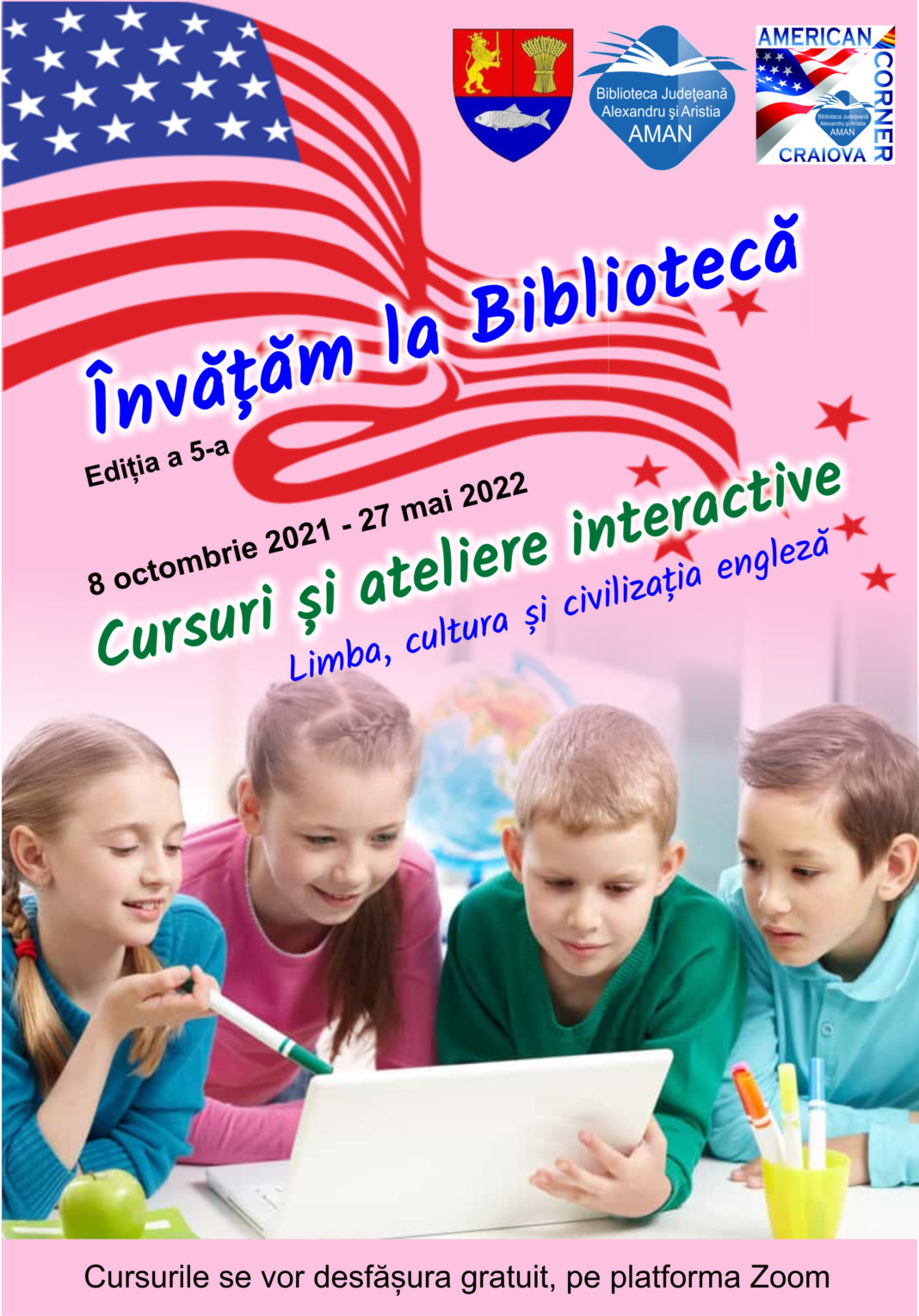 Aflat la cea de-a cincea ediție, proiectul „Învățăm la Bibliotecă” reprezintă un reper în ceea ce privește implicarea activă și continuă a bibliotecii și bibliotecarilor în viața cultural-educațională a comunității