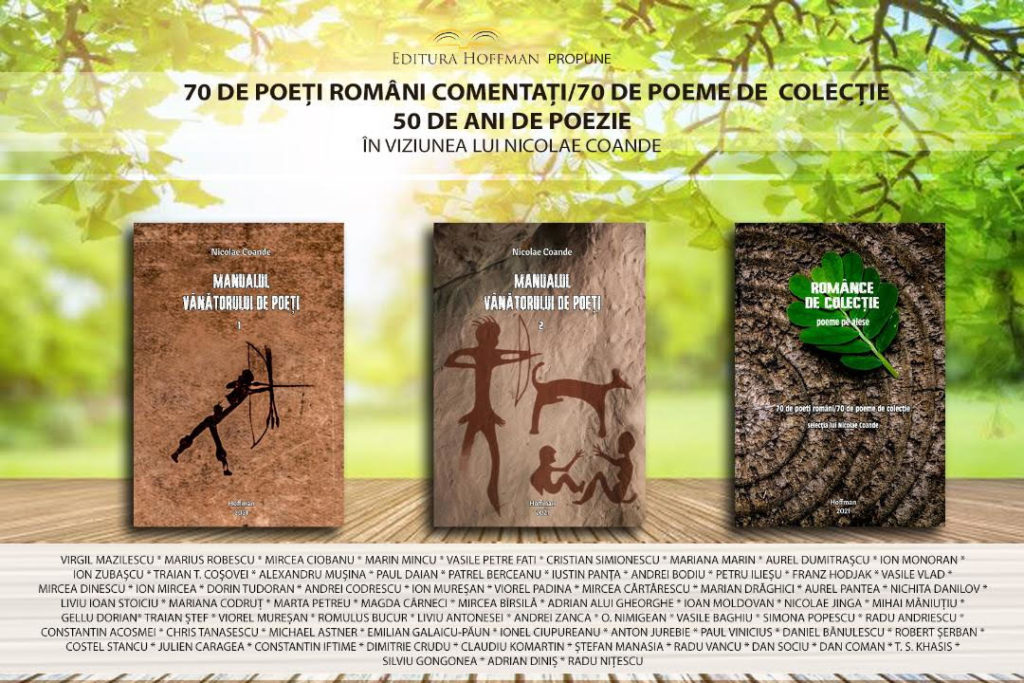 Lansarea trilogiei „Manualul Vânătorului de Poeți” & „Românce de colecție”