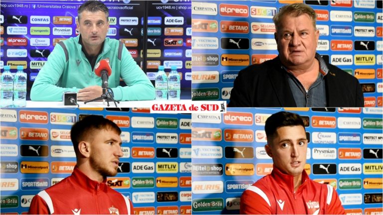„U“ Craiova – Dinamo 5-0 / Explicaţiile „câinilor“ după corecţia din Bănie (VIDEO)