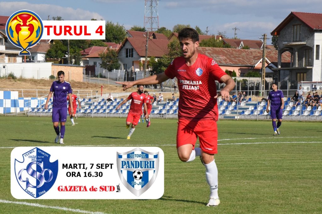 Cupa României / CSO Filiaşi – Viitorul Pandurii, un meci de care pe care
