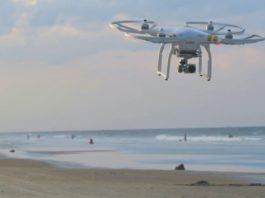 În acest weekend, pe plajă , turistii vor fi verificați și li se va lua temperatura cu ajutorul unei drone între orele 11.00-16.00