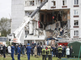 O explozie produsă miercuri într-un bloc din orașul rusesc Noginsk, în apropiere de Moscova, s-a soldat cu doi morți și mai multe apartamente distruse