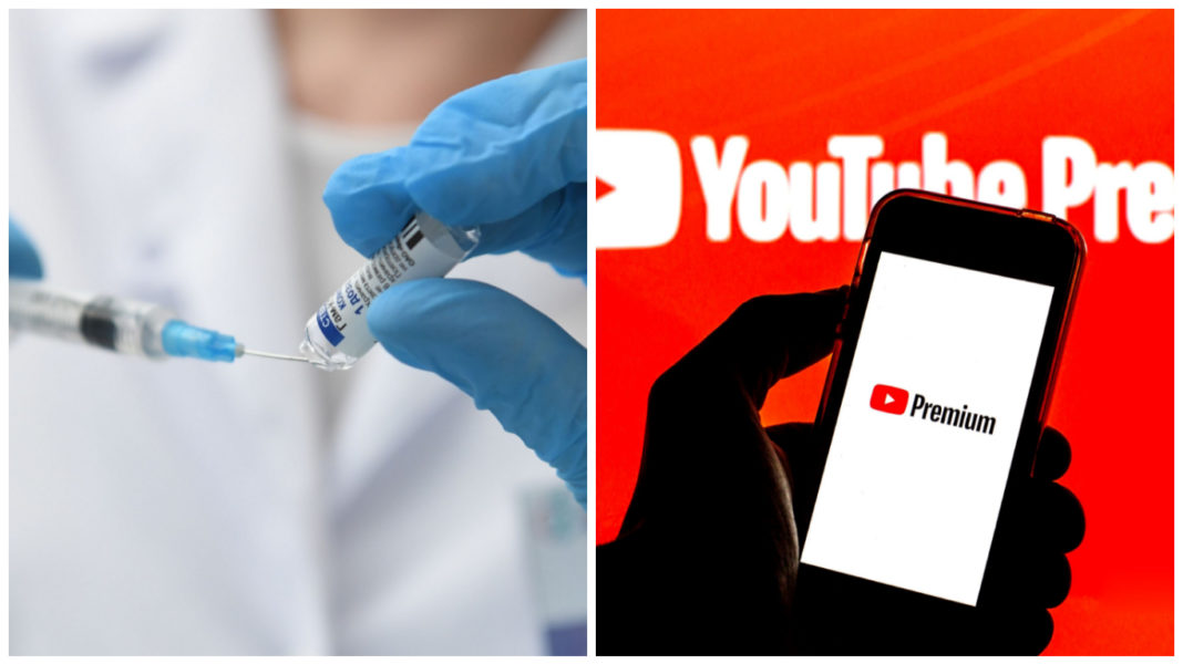 Tot conținutul anti-vaccinist de pe Youtube, blocat