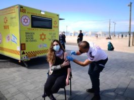 Israelul se pregătește pentru a patra doză de vaccin anti-COVID (Foto: Tomer Neuberg / Xinhua News / Profimedia)