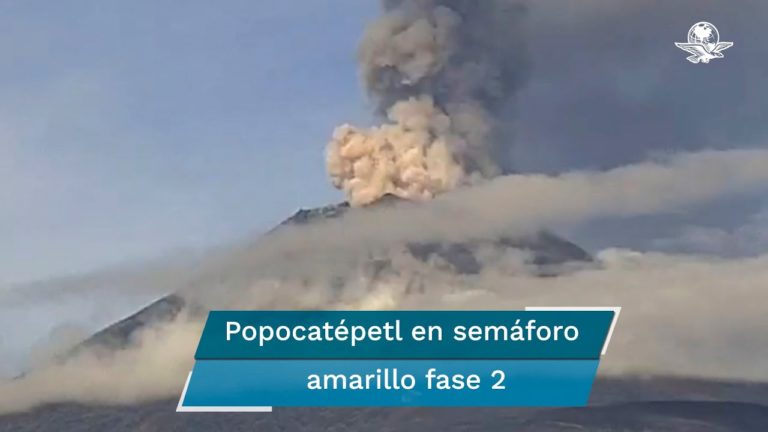 (VIDEO) Vulcanul Popocatepetl s-a trezit din nou la viață