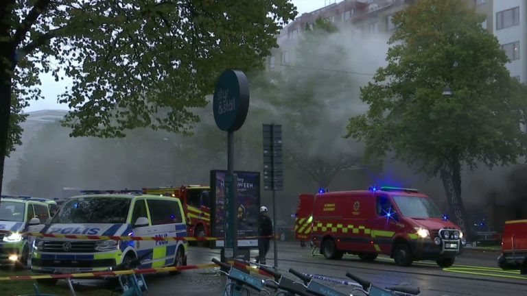 (VIDEO) 25 de persoane au ajuns la spital după ce o explozie puternică la Göteborg