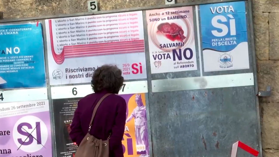 San Marino a legalizat avortul prin referendum