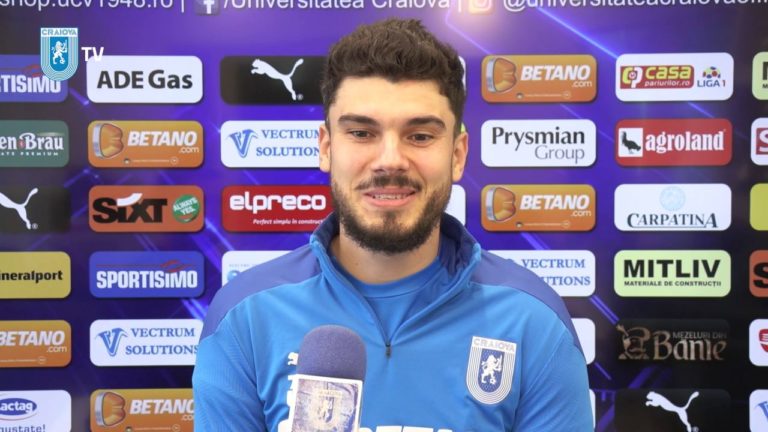 Mihai Roman a revenit la antrenamentele Ştiinţei: „Îmi doresc să ies campion!“ (VIDEO)